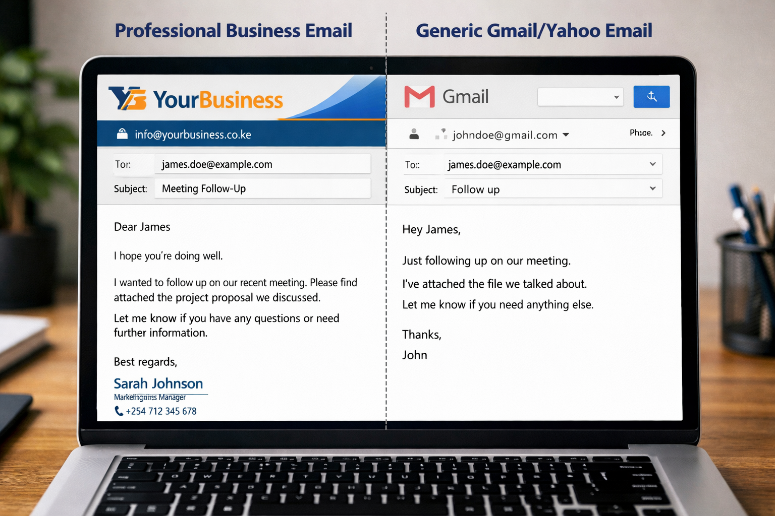 How to Create a Professional Business Email (Step-by-Step Guide)